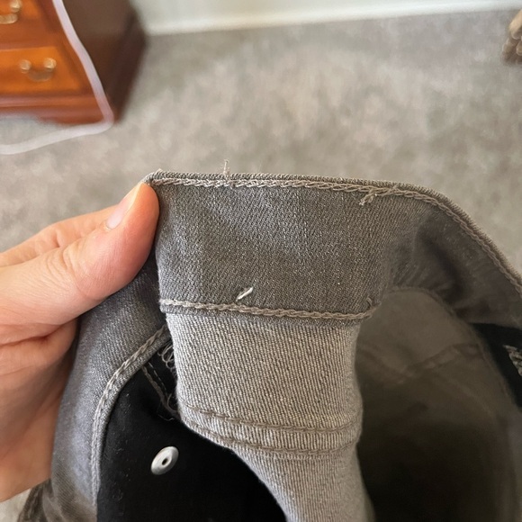 Hudson Krista Super Skinny Jeans in Gain Grey Women’s Size 25 - Picture 16 of 16